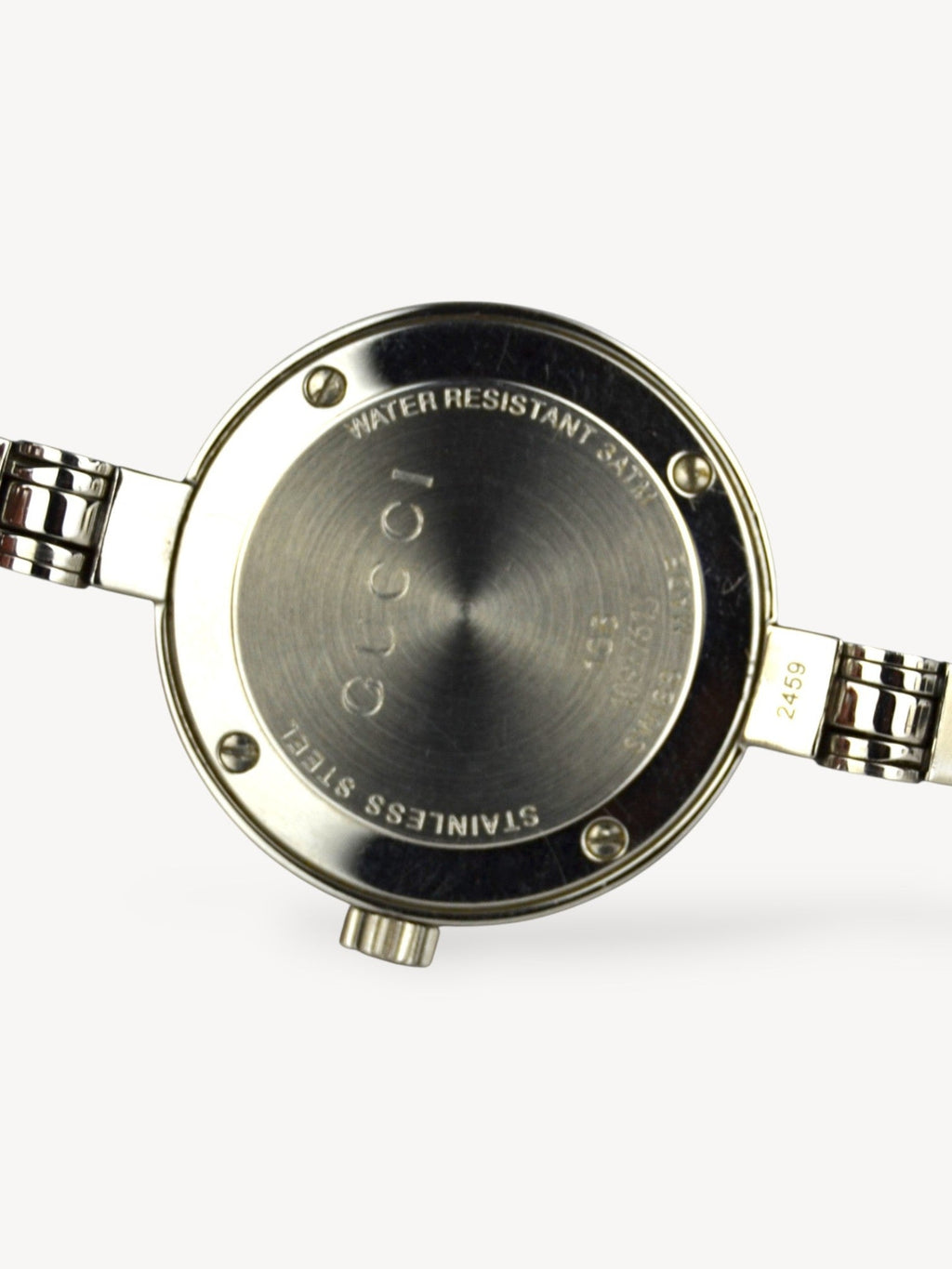 GUCCI 105 GUCCISSIMA WATCH SILVER