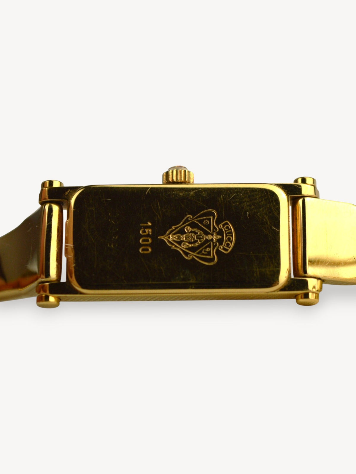 GUCCI 1500L HORSEBIT WATCH GOLD