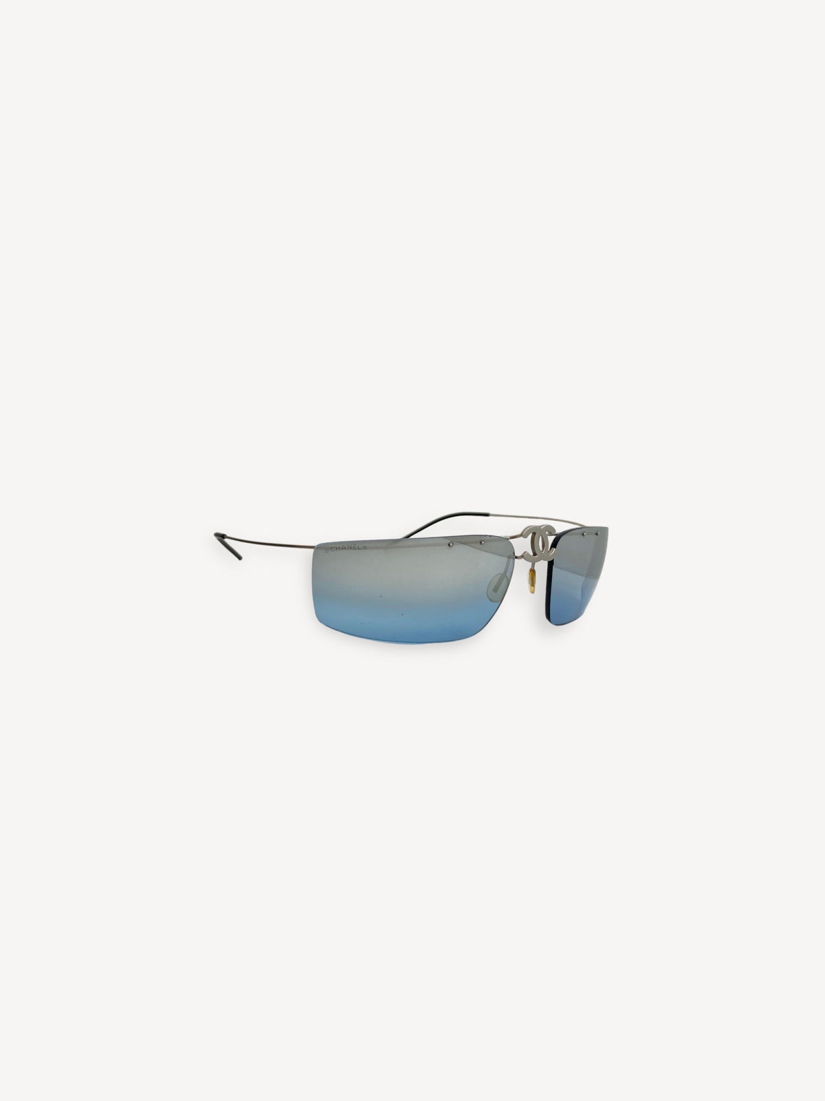 CHANEL 4032 SUNGLASSES WITH FOLDABLE CC LOGO BLUE