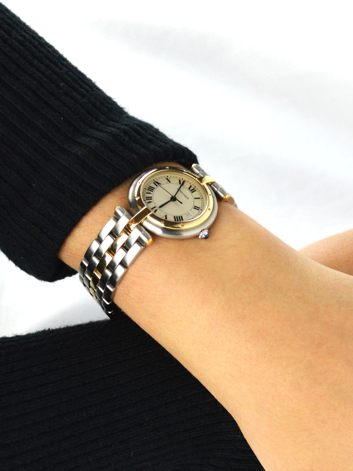 CARTIER PANTHÈRE VENDOME TWO TONE WATCH