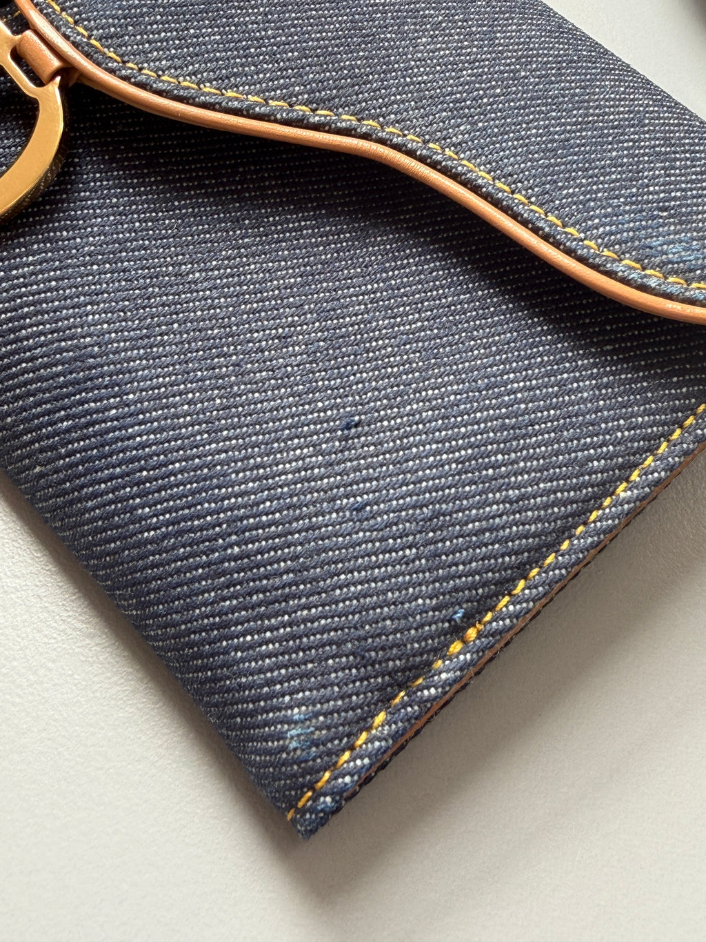 CHRISTIAN DIOR SADDLE WALLET