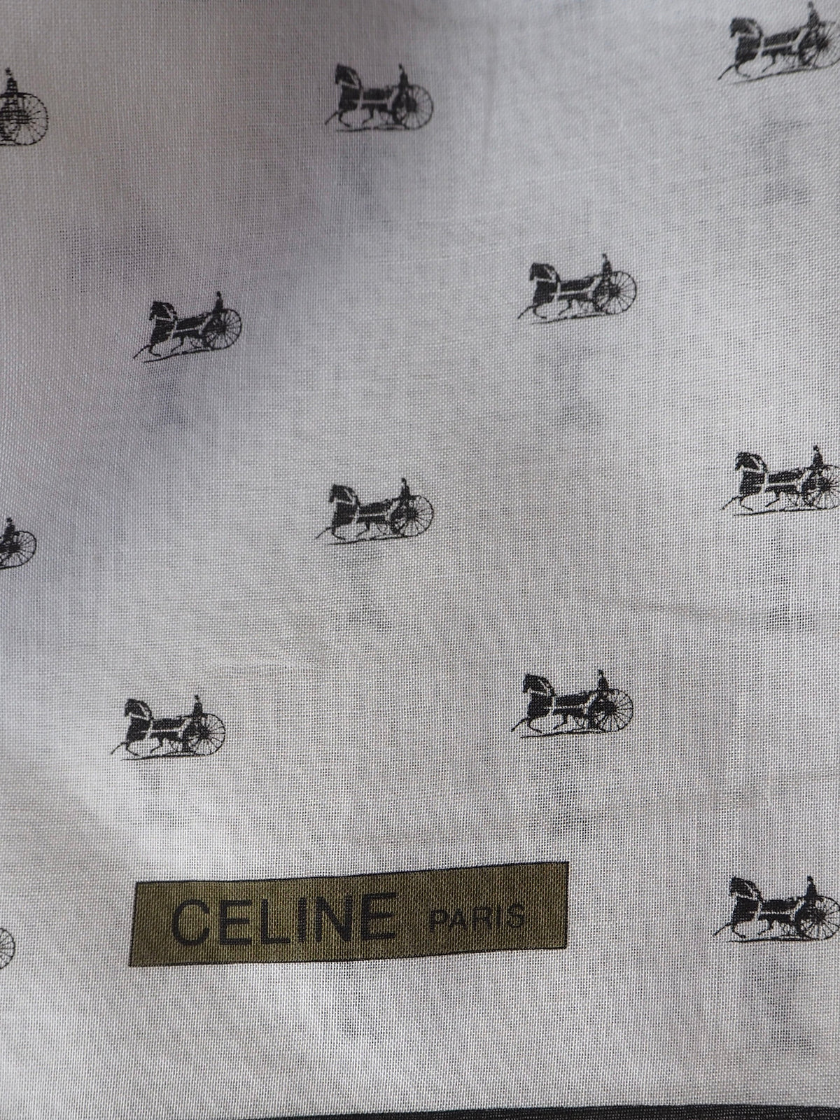 CELINE CARRIAGE SCARF