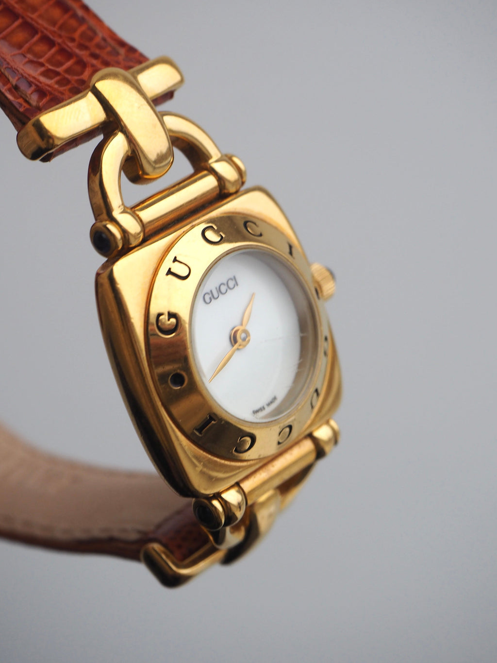 GUCCI 6300L HORSEBIT WATCH