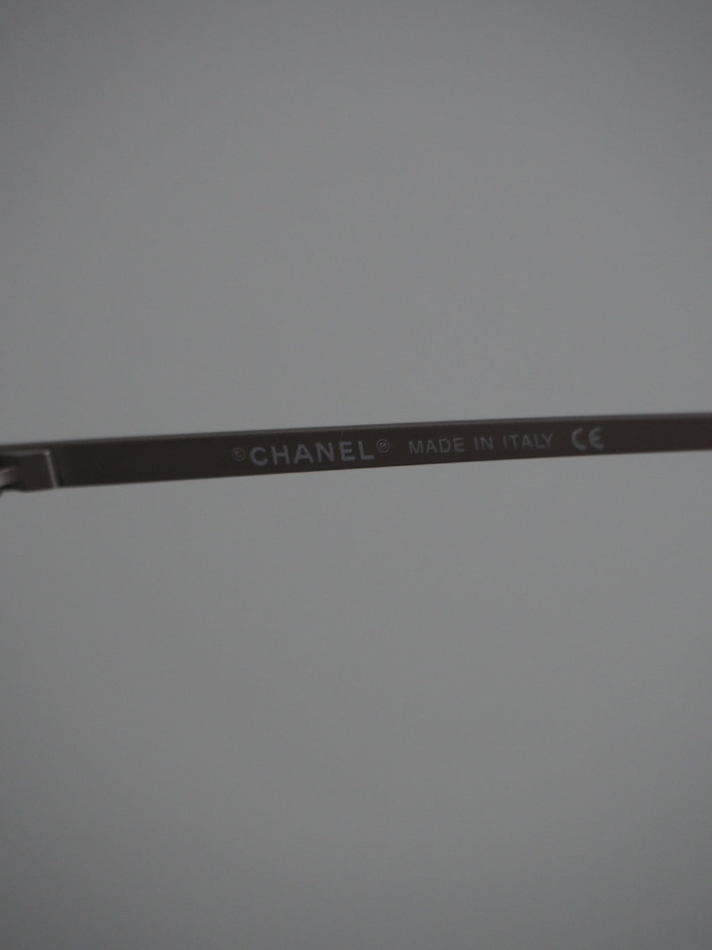 CHANEL 4002 RIMLESS CC AVIATOR SUNGLASSES BLUE