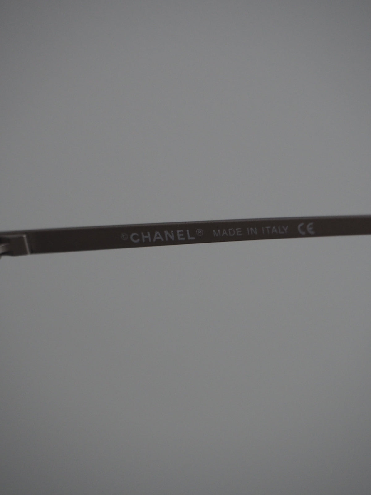 CHANEL 4002 RIMLESS CC AVIATOR SUNGLASSES BLUE
