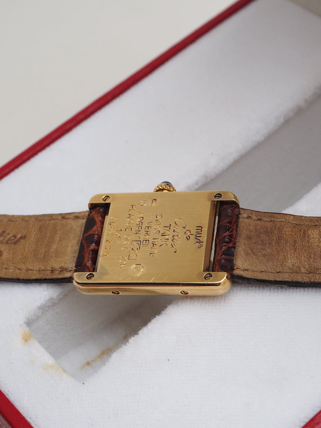 CARTIER MUST DE CARTIER TANK WATCH