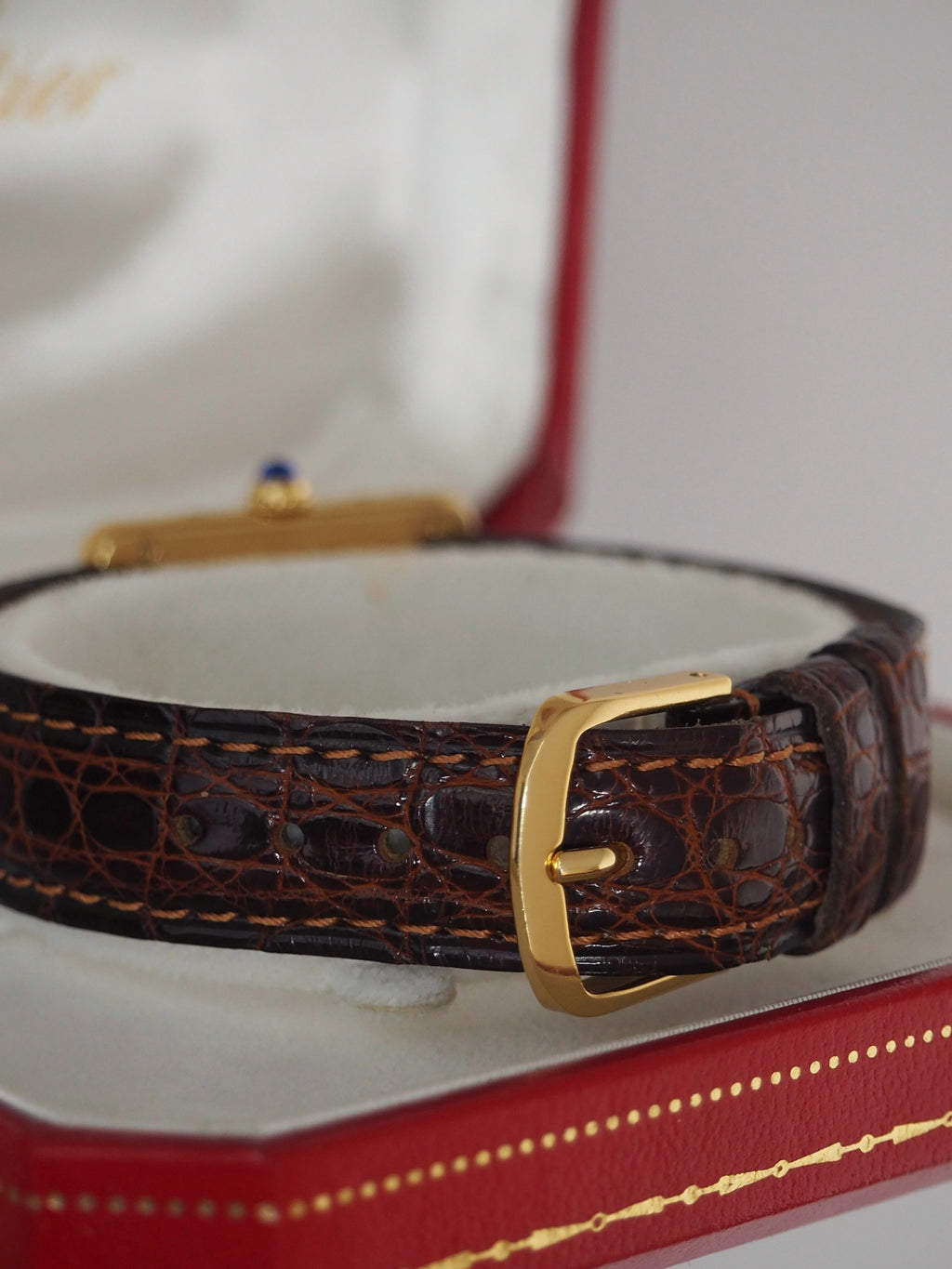CARTIER TANK VERMEIL WATCH REF. 5057001
