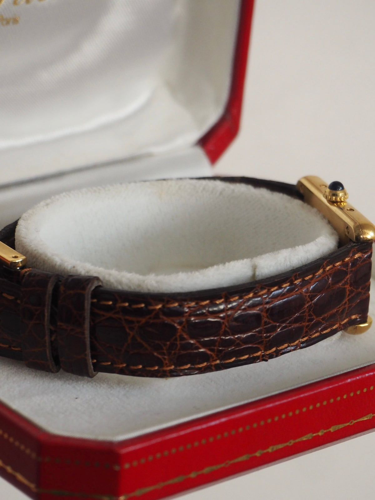 CARTIER TANK VERMEIL WATCH REF. 5057001