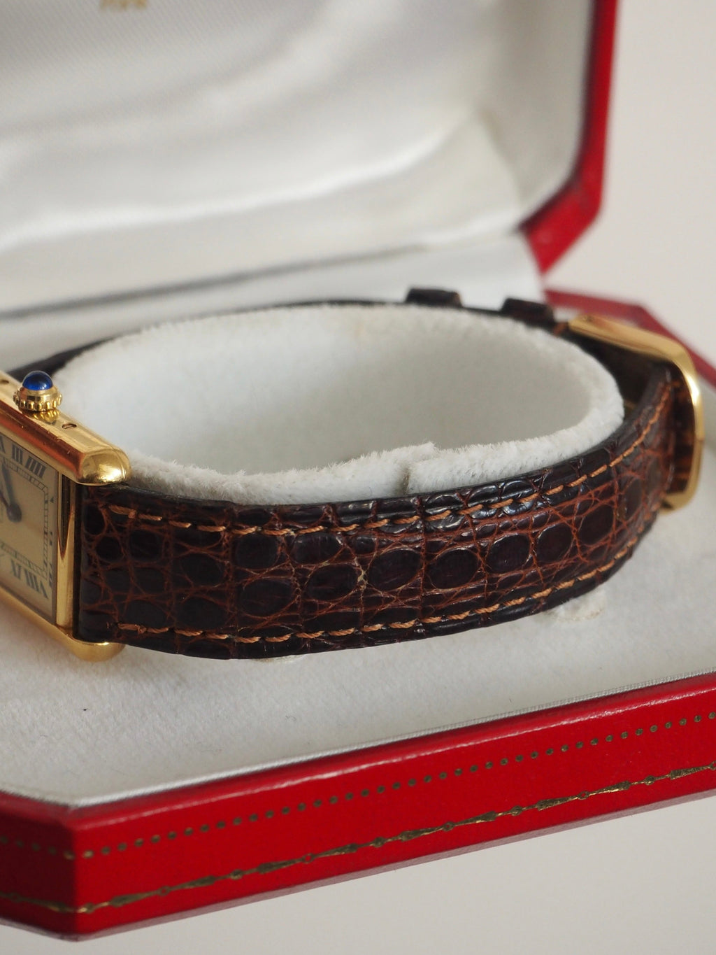 CARTIER TANK VERMEIL WATCH REF. 5057001