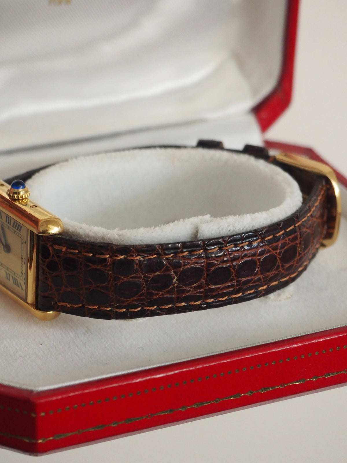 CARTIER TANK VERMEIL WATCH REF. 5057001