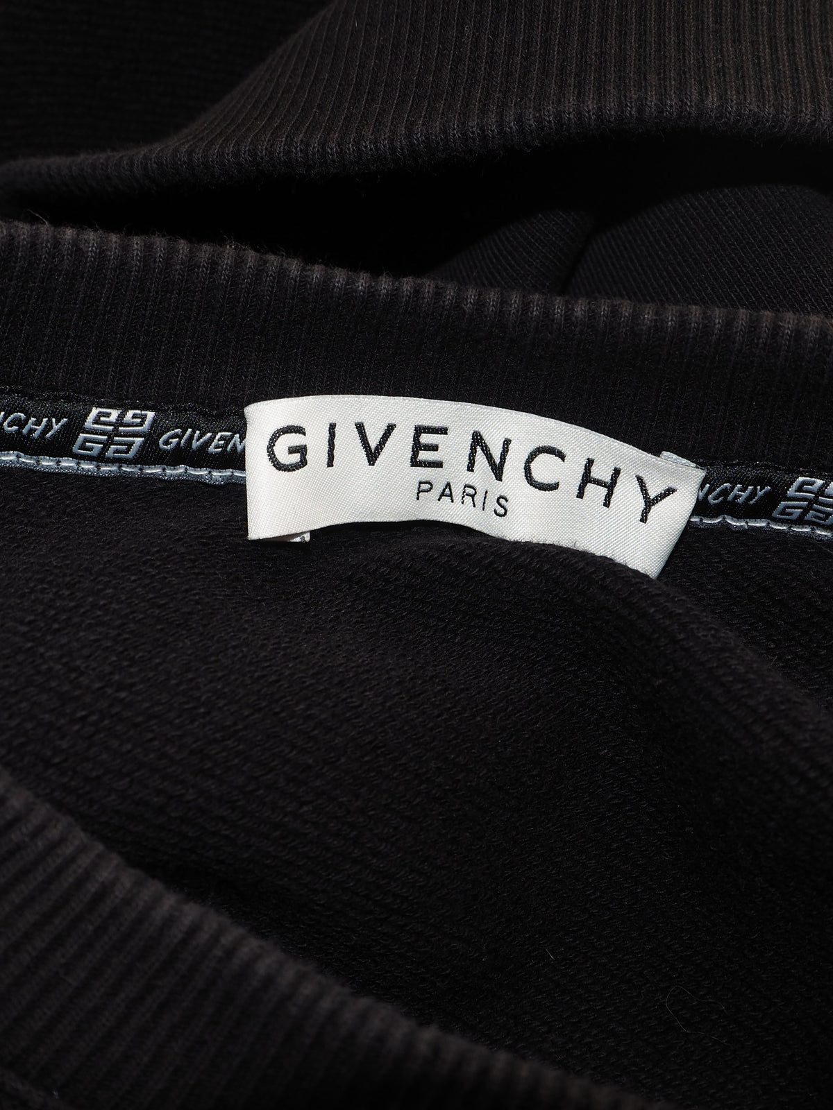 GIVENCHY FADED LOGO SWEATER