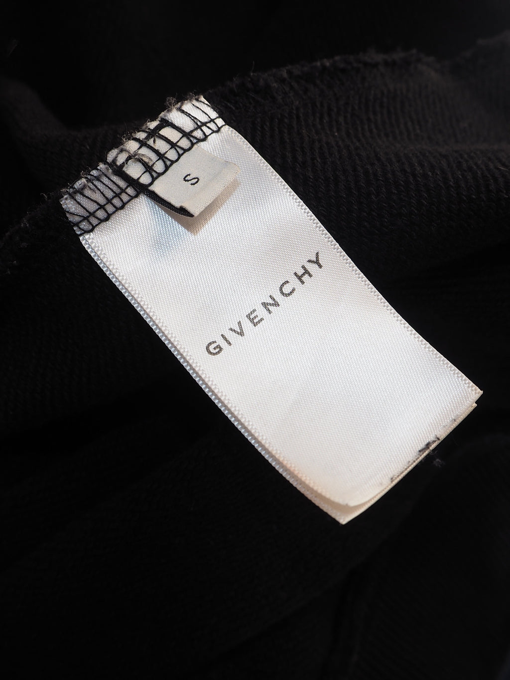 GIVENCHY FADED LOGO SWEATER