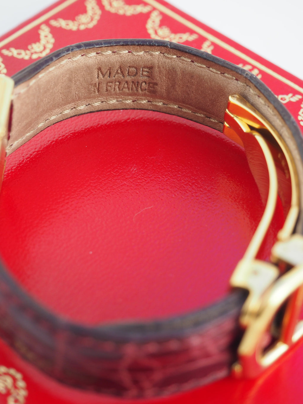 CARTIER TANK VERMEIL TRI-COLOR SMALL