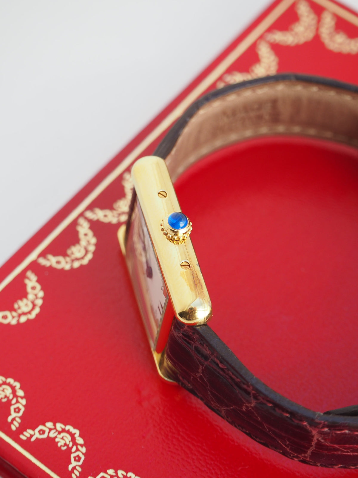 CARTIER TANK VERMEIL TRI-COLOR SMALL