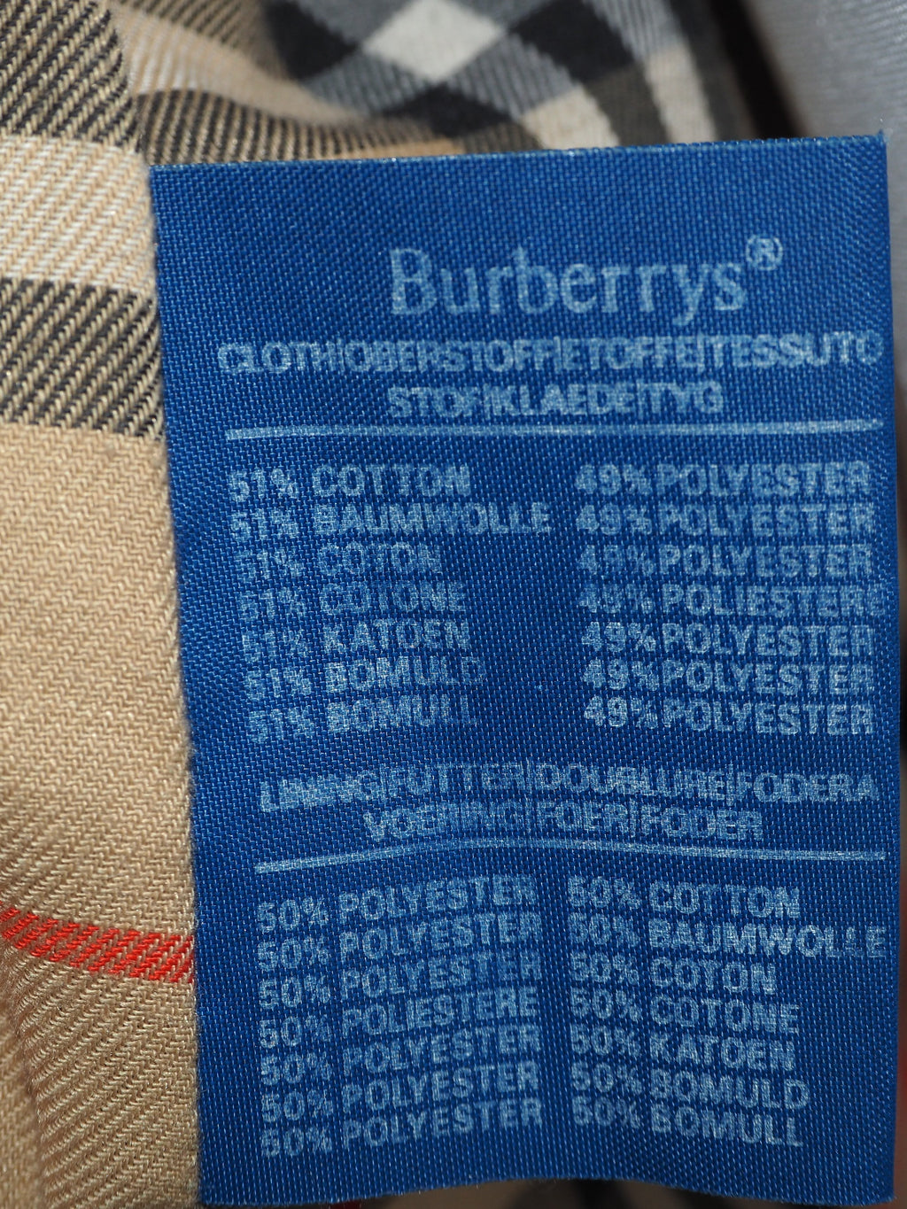 BURBERRY TRENCH COAT - S/M