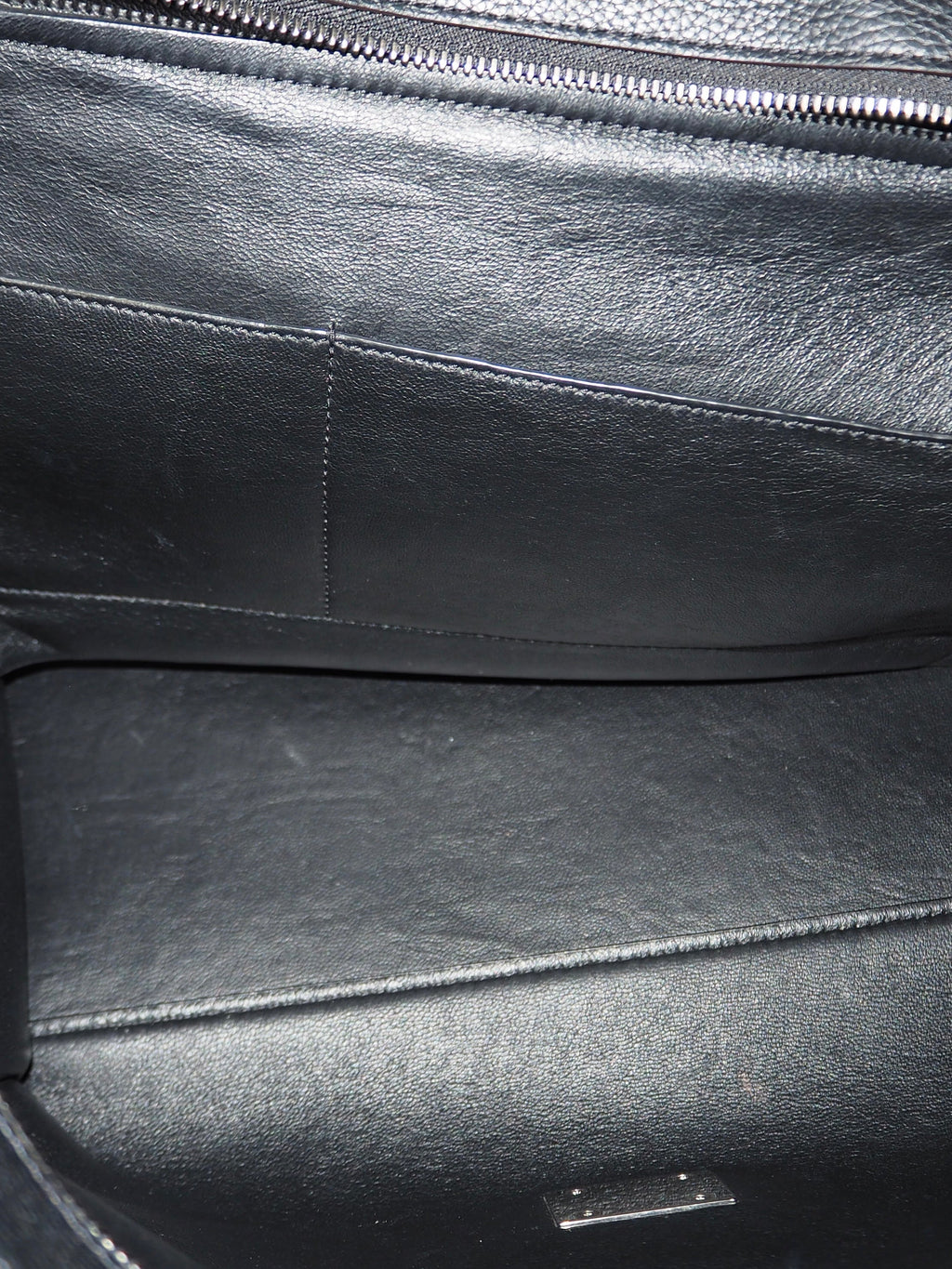 CELINE MEDIUM TRAPÈZE BAG BLACK