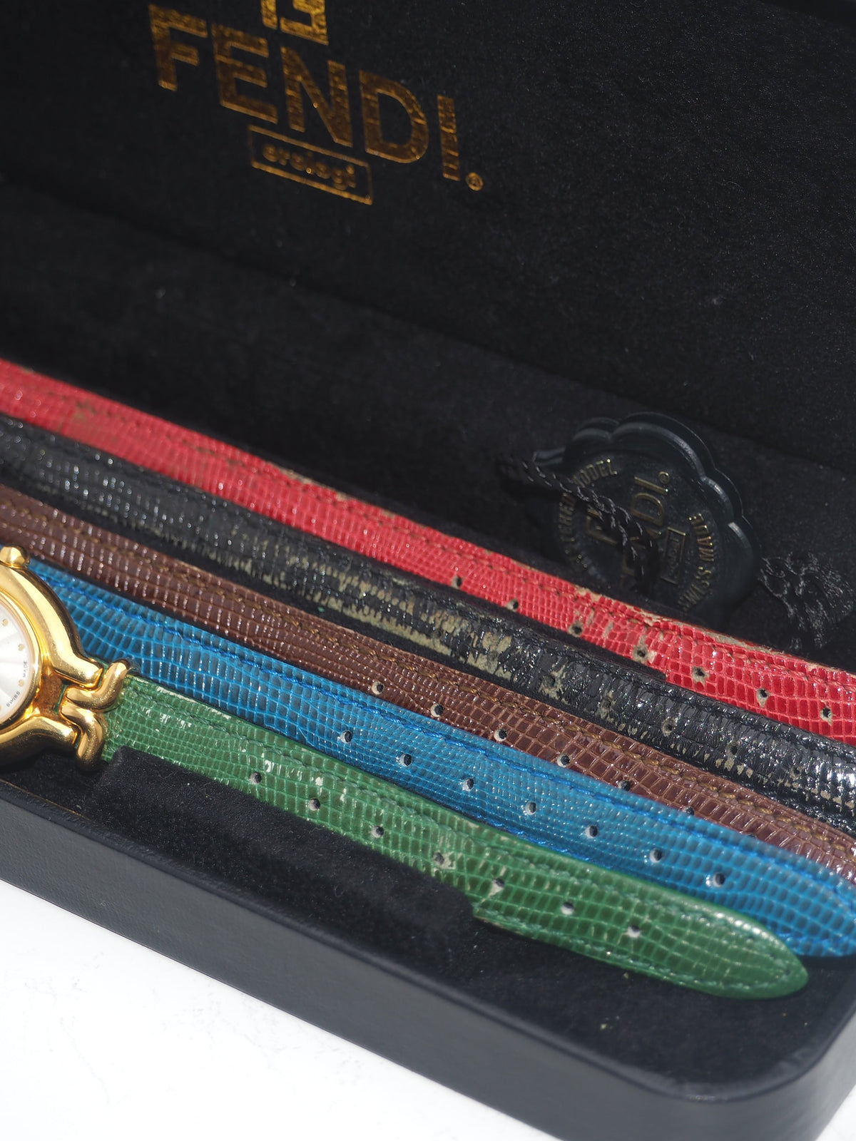 FENDI 640L INTERCHANGEABLE WRISTBAND WATCH
