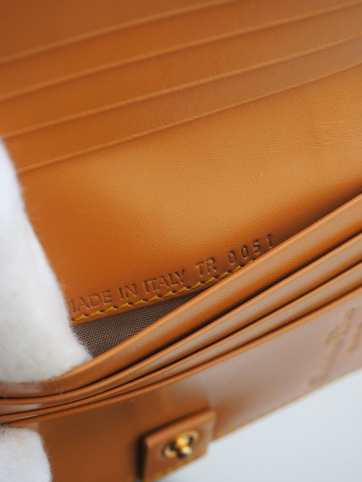 CHRISTIAN DIOR SADDLE WALLET