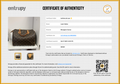 ENTRUPY CERTIFICATE