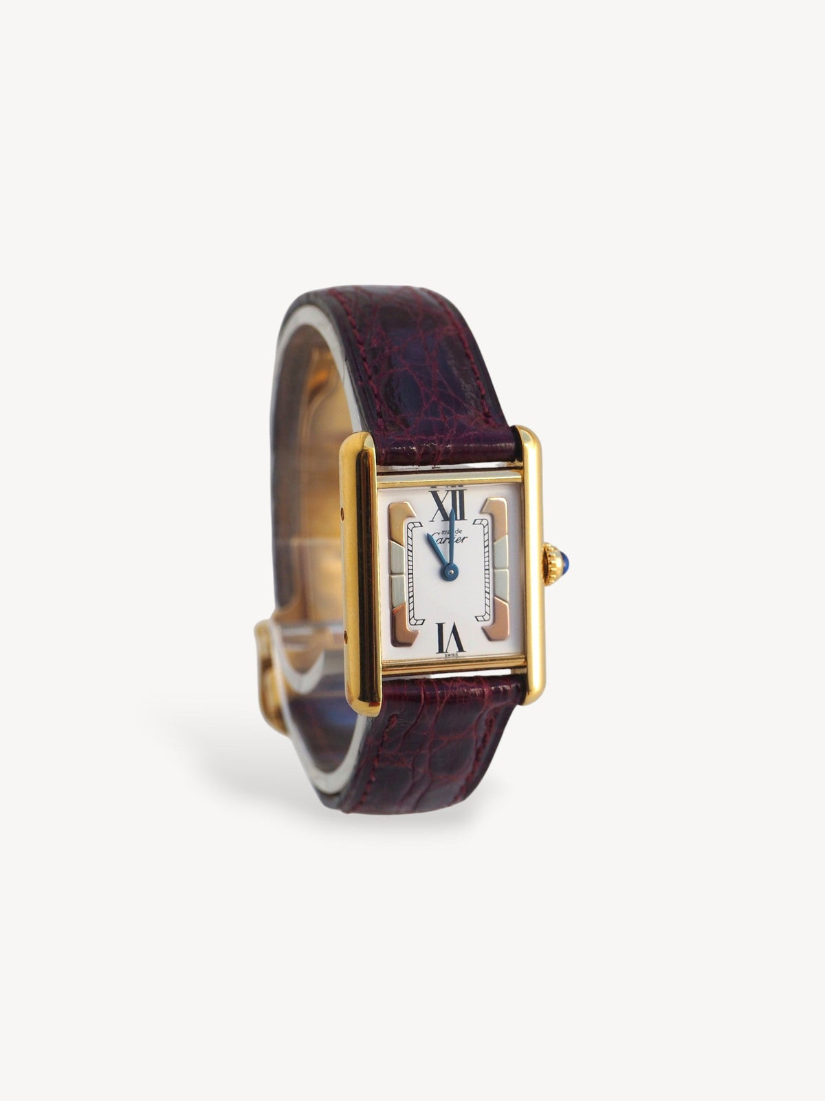 CARTIER TANK VERMEIL TRI-COLOR SMALL
