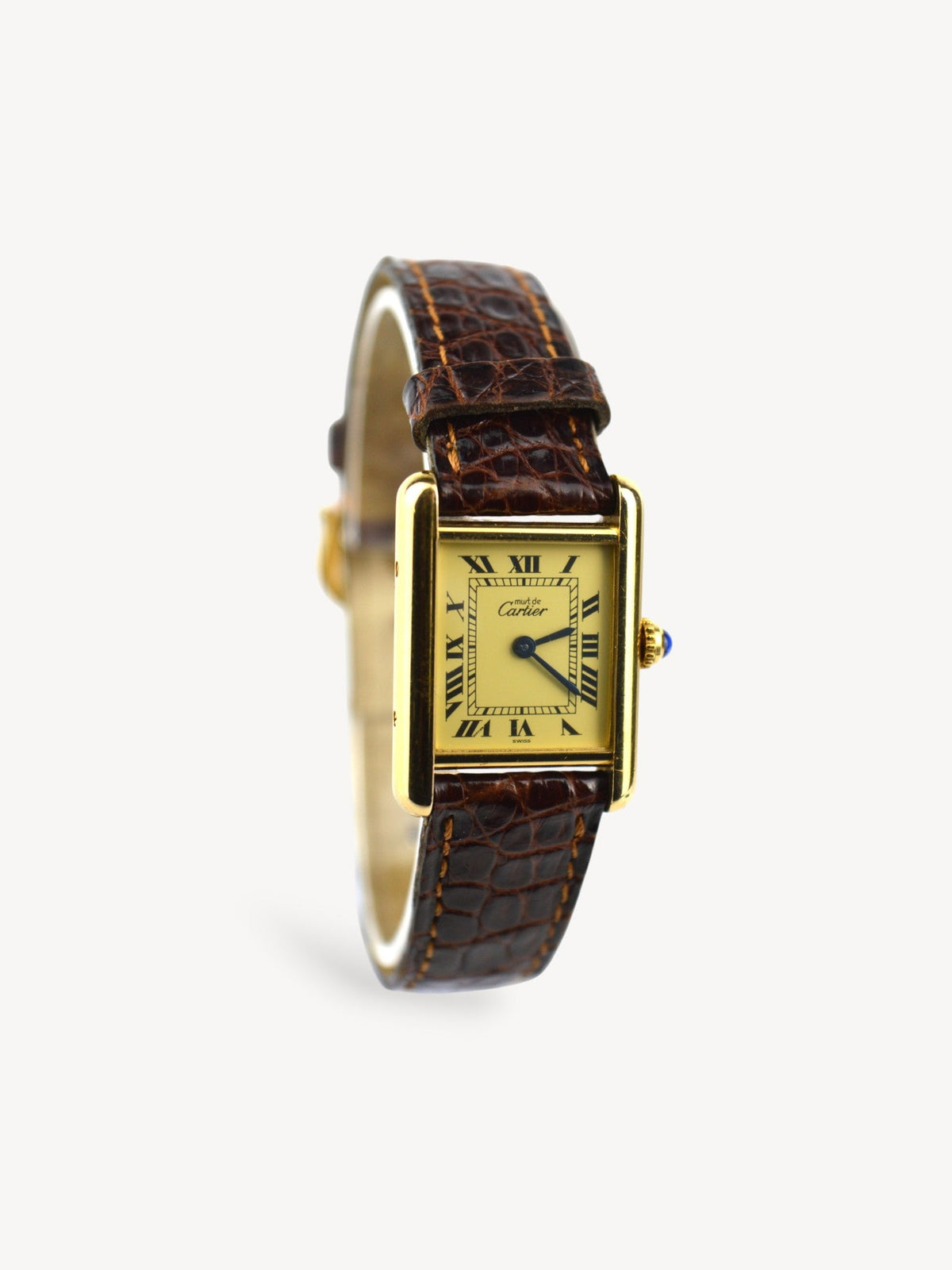 CARTIER TANK VERMEIL WATCH SV925