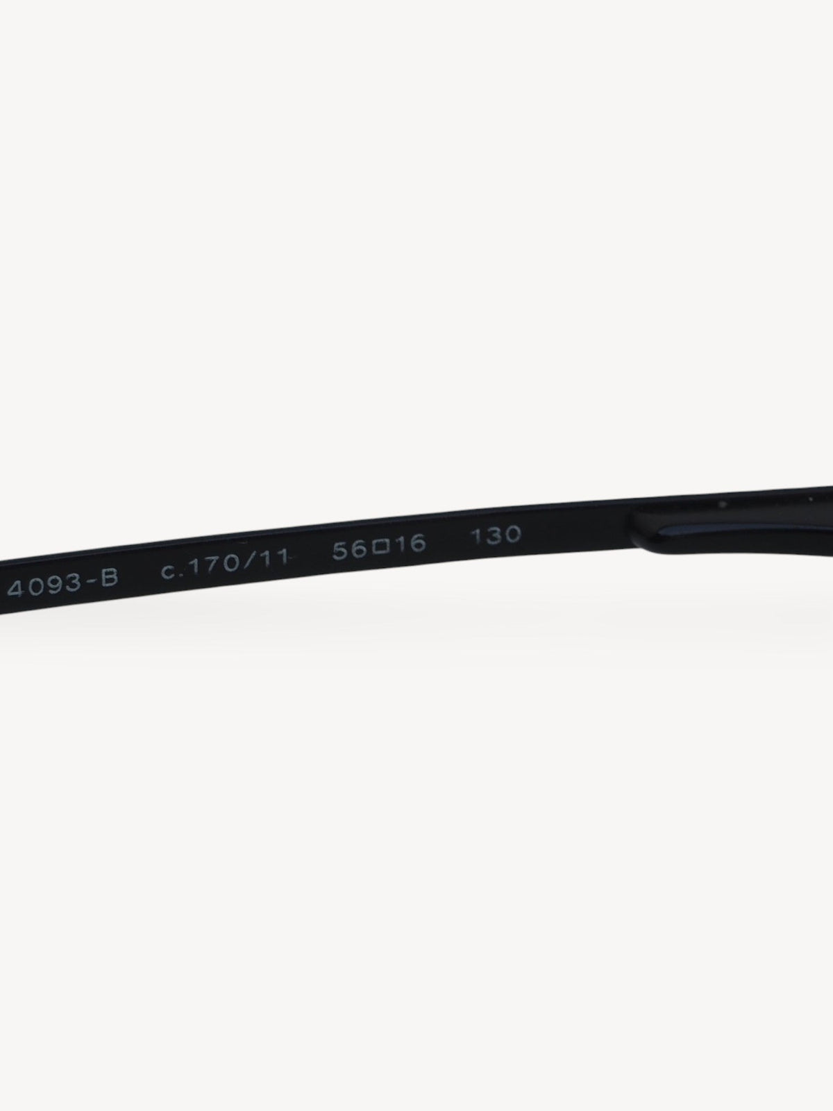 CHANEL 4093-B CRYSTAL CC LOGO RIMLESS SUNGLASSES GREY