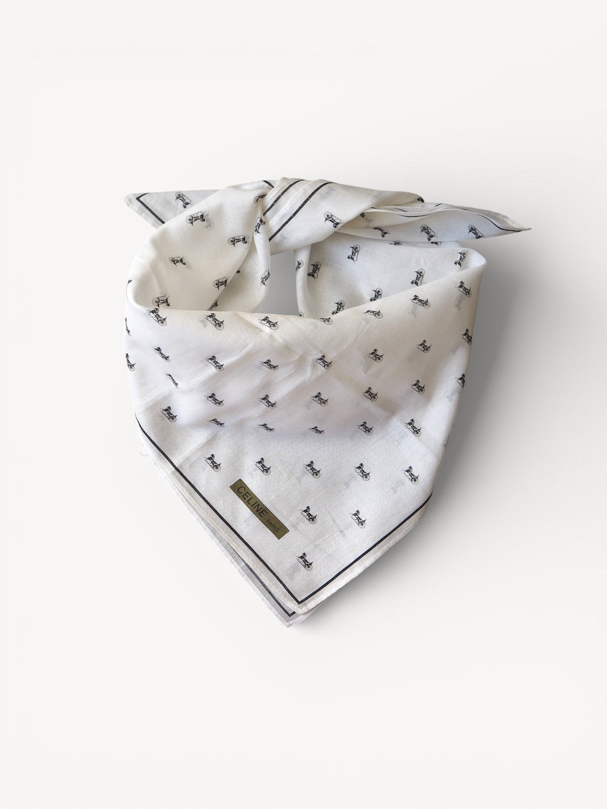 CELINE CARRIAGE SCARF