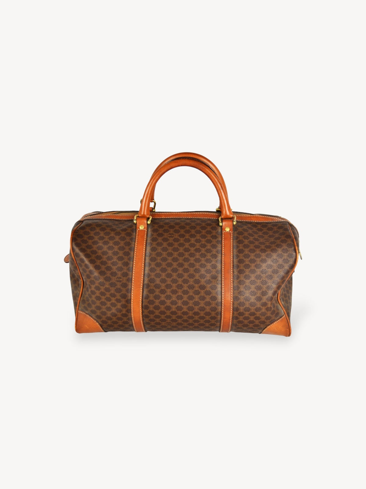 CELINE DUFFLE BAG MACADAM CANVAS