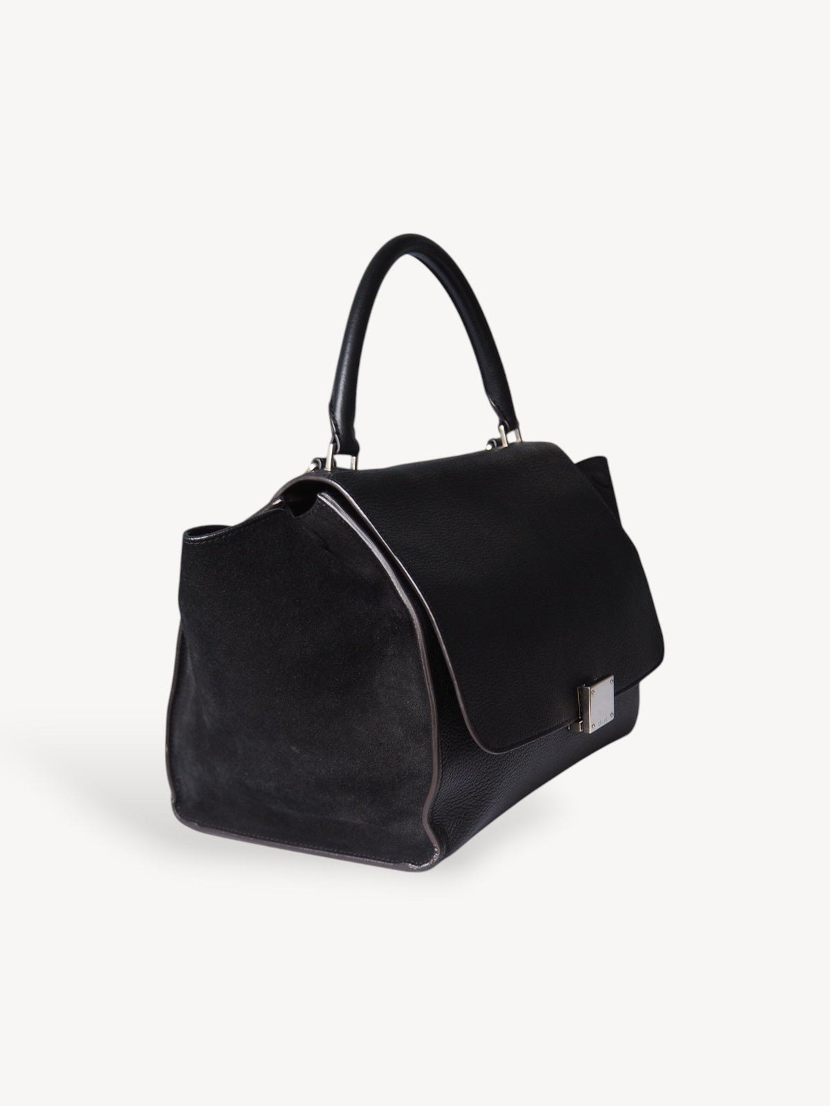 CELINE MEDIUM TRAPÈZE BAG BLACK
