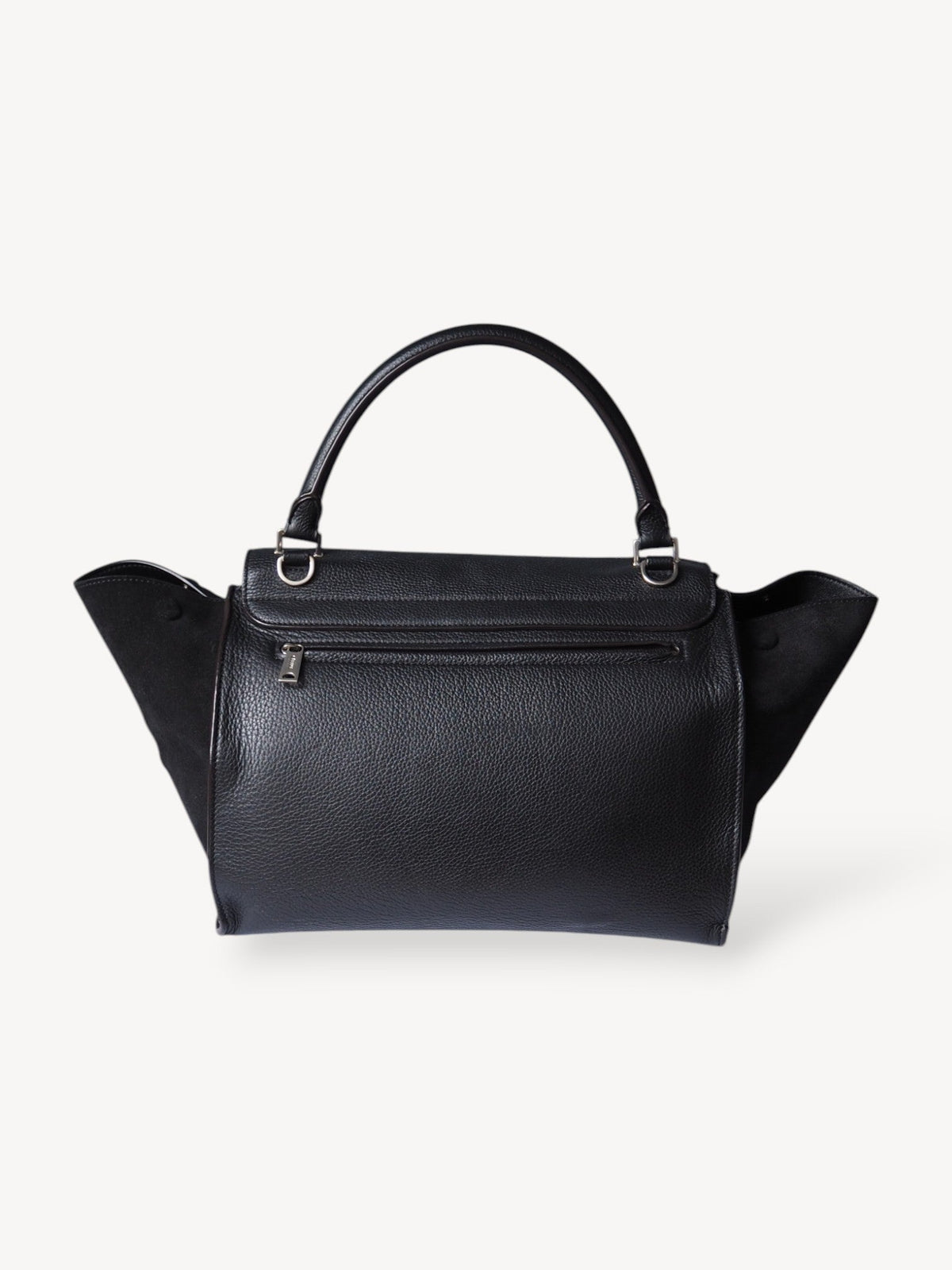 CELINE MEDIUM TRAPÈZE BAG BLACK