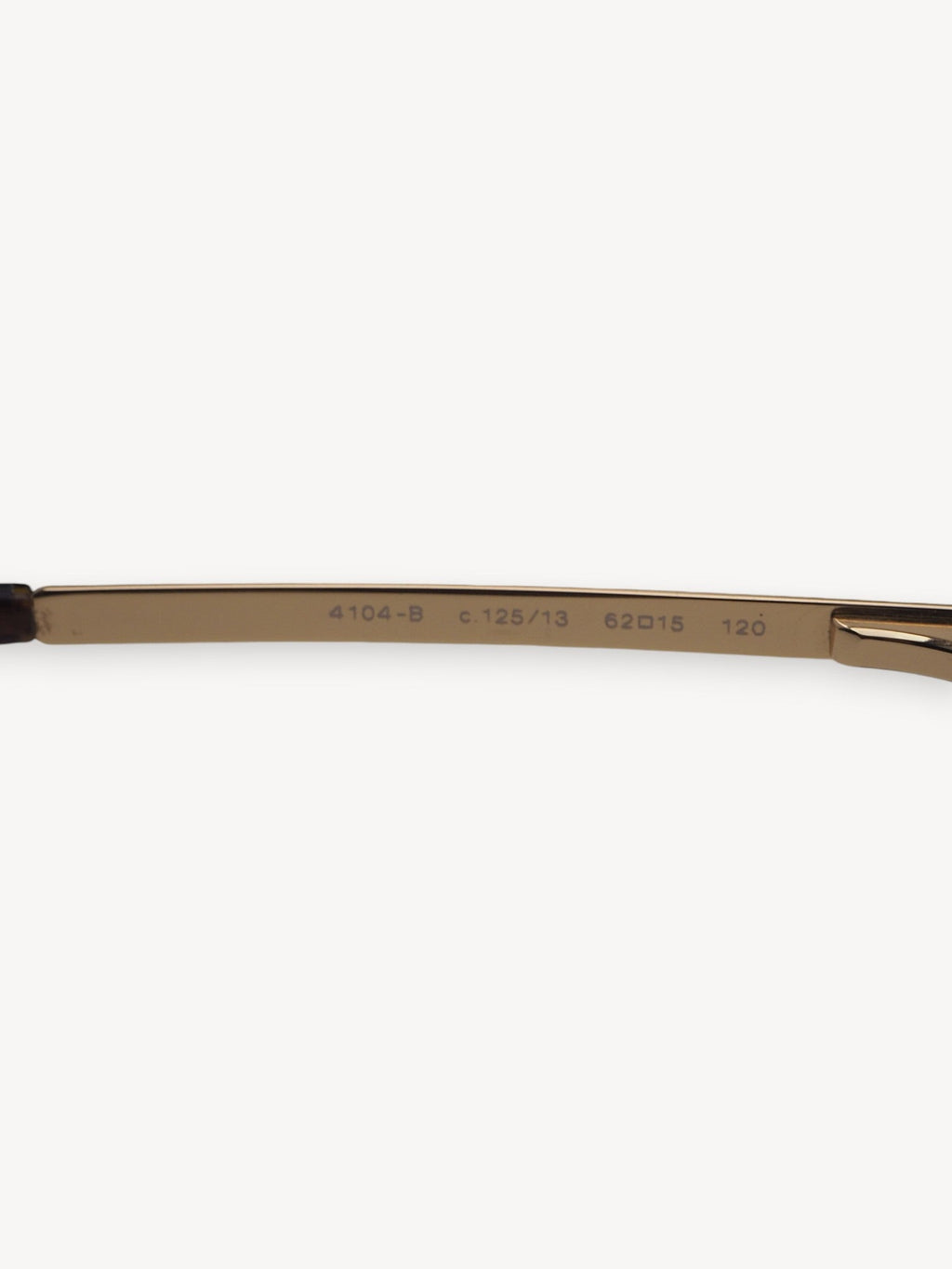 CHANEL 4104-B CRYSTAL CC LOGO RIMLESS SUNGLASSES BROWN