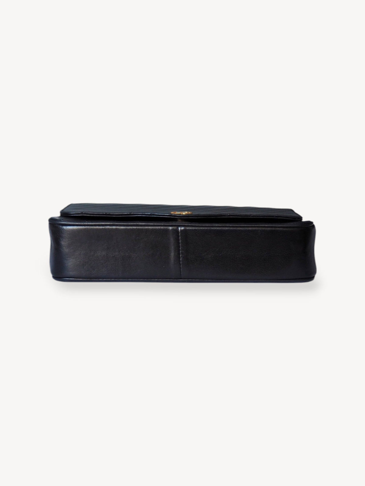 CHANEL TIMELESS SINGLE FLAP BAG BLACK