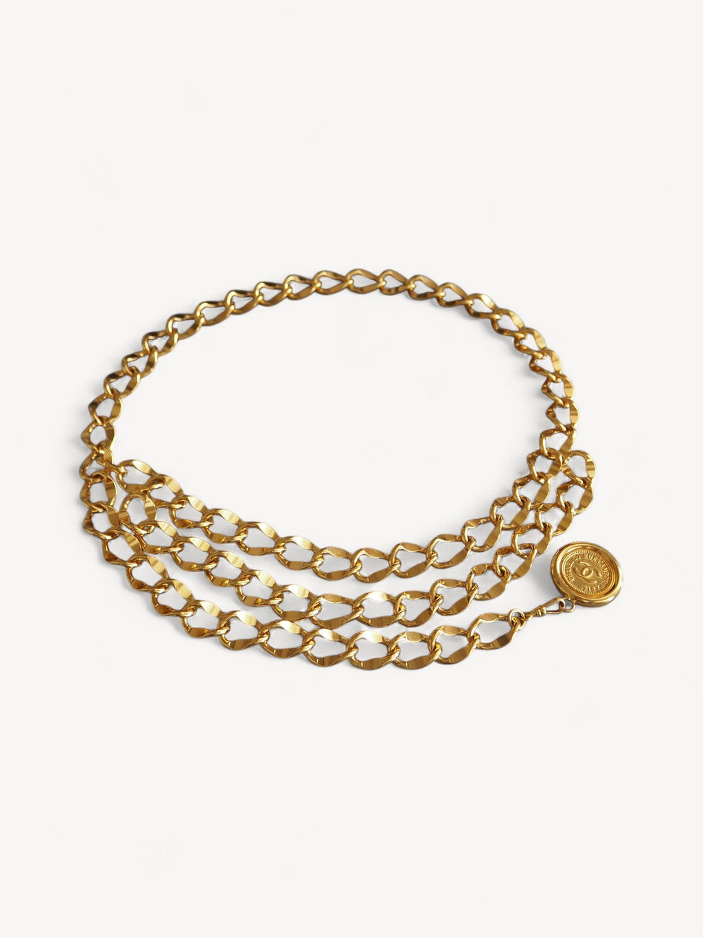 CHANEL CC MEDAILLON CHAIN BELT