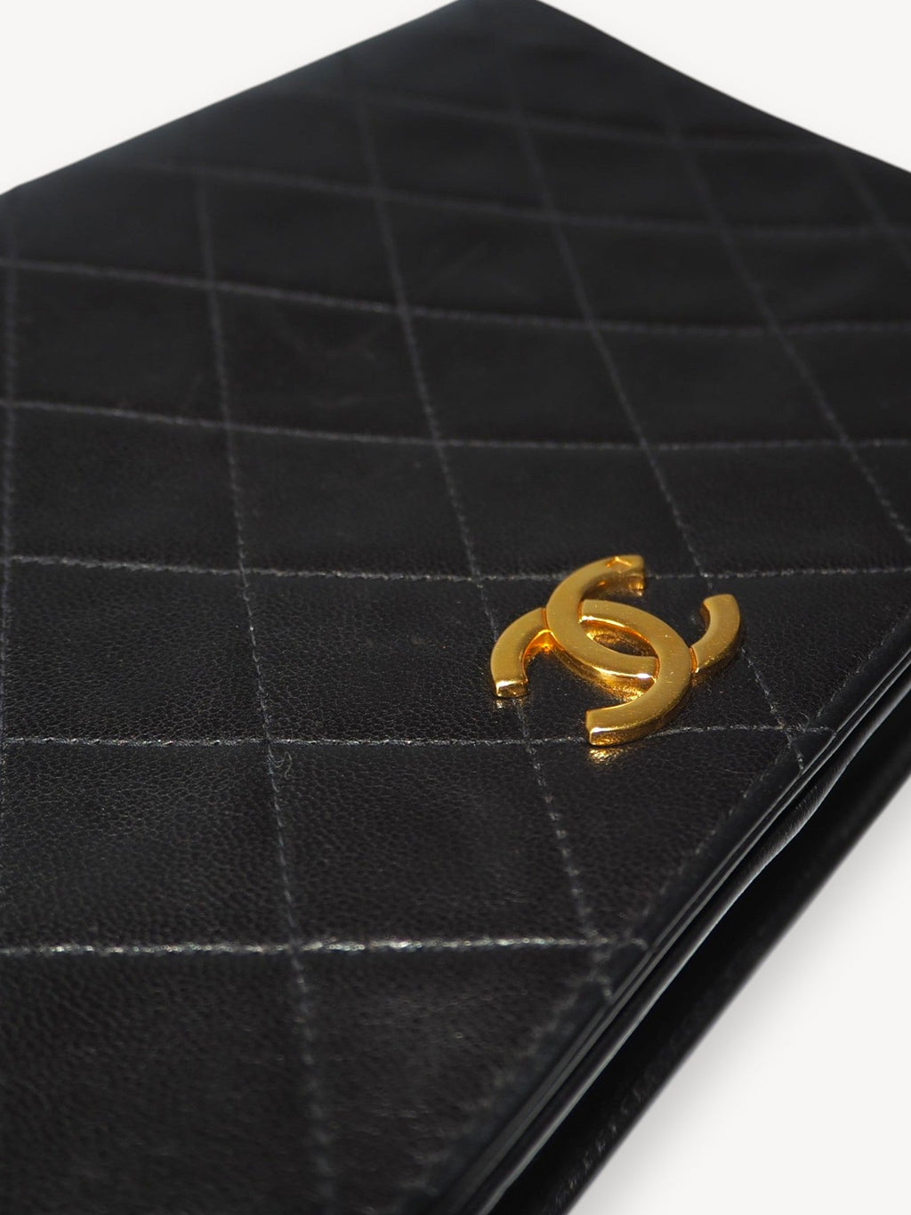 CHANEL SINGLE FULL FLAP BAG BLACK