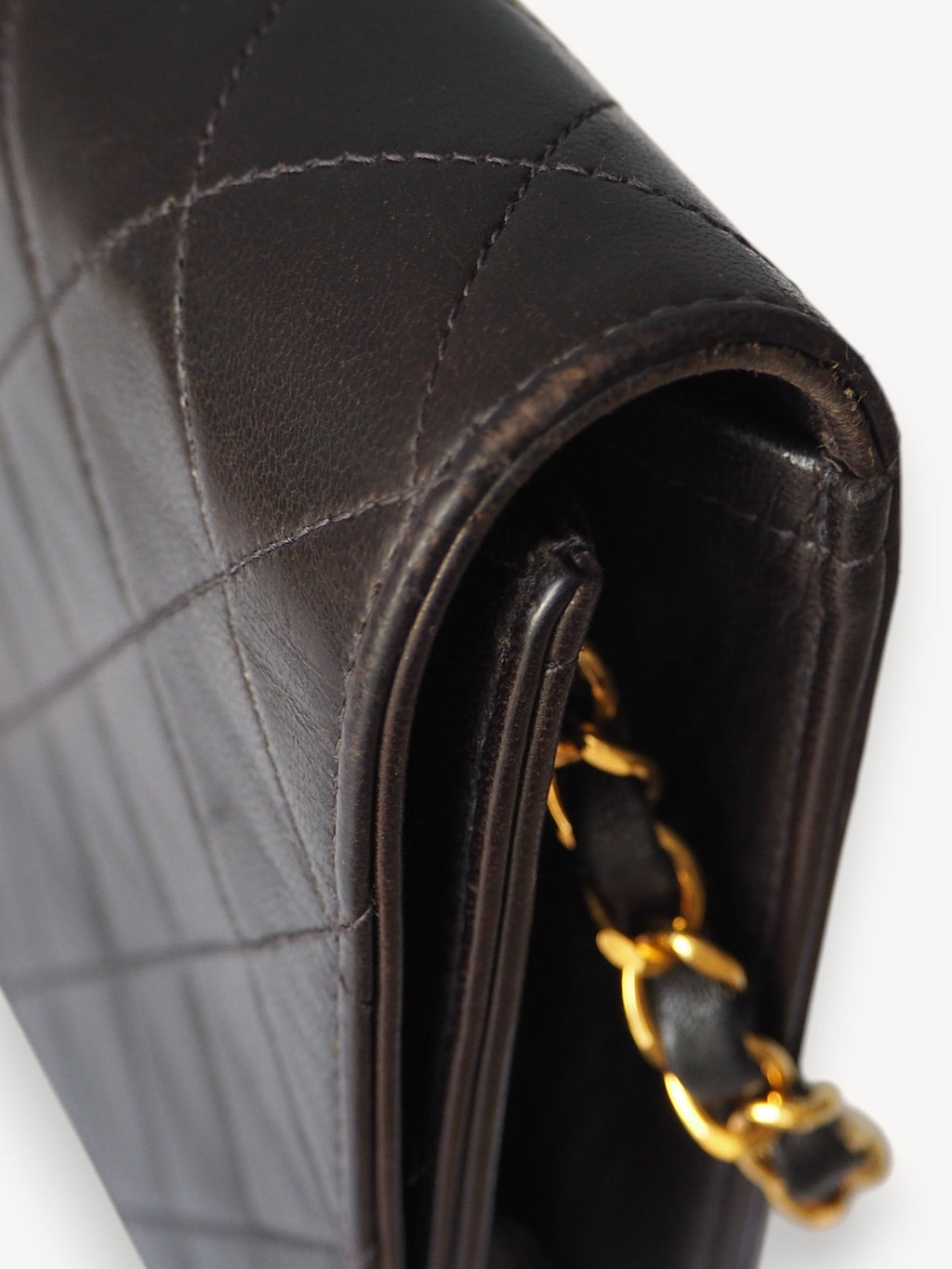 CHANEL SINGLE FULL FLAP BAG BLACK