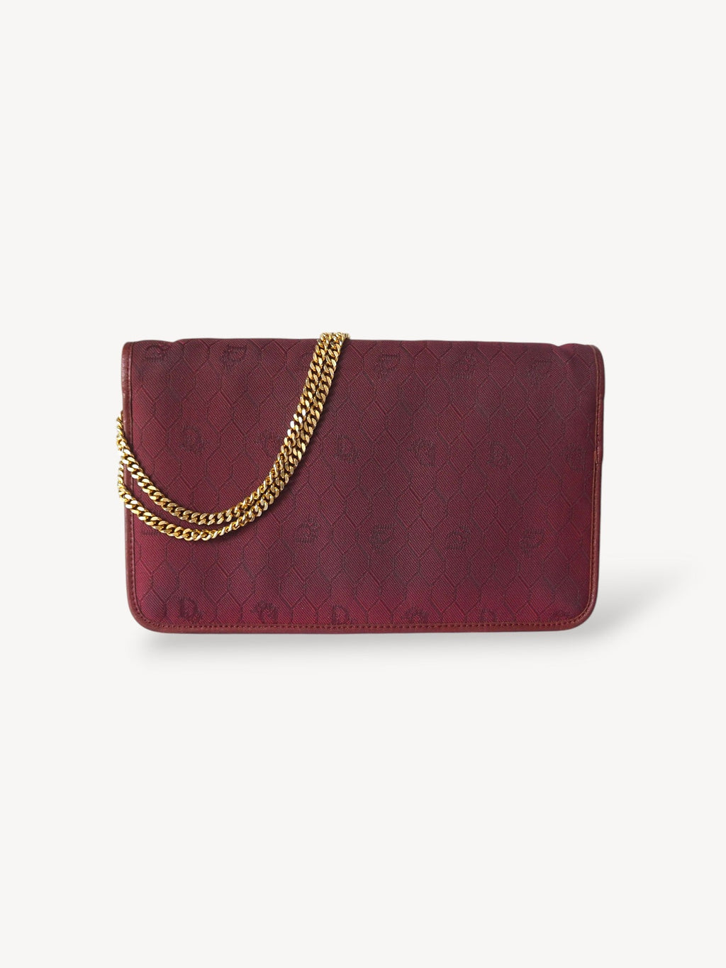 CHRISTIAN DIOR HONEYCOMB 2-WAY SHOULDER BAG