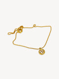 CHISTIAN DIOR CD LOGO NECKLACE