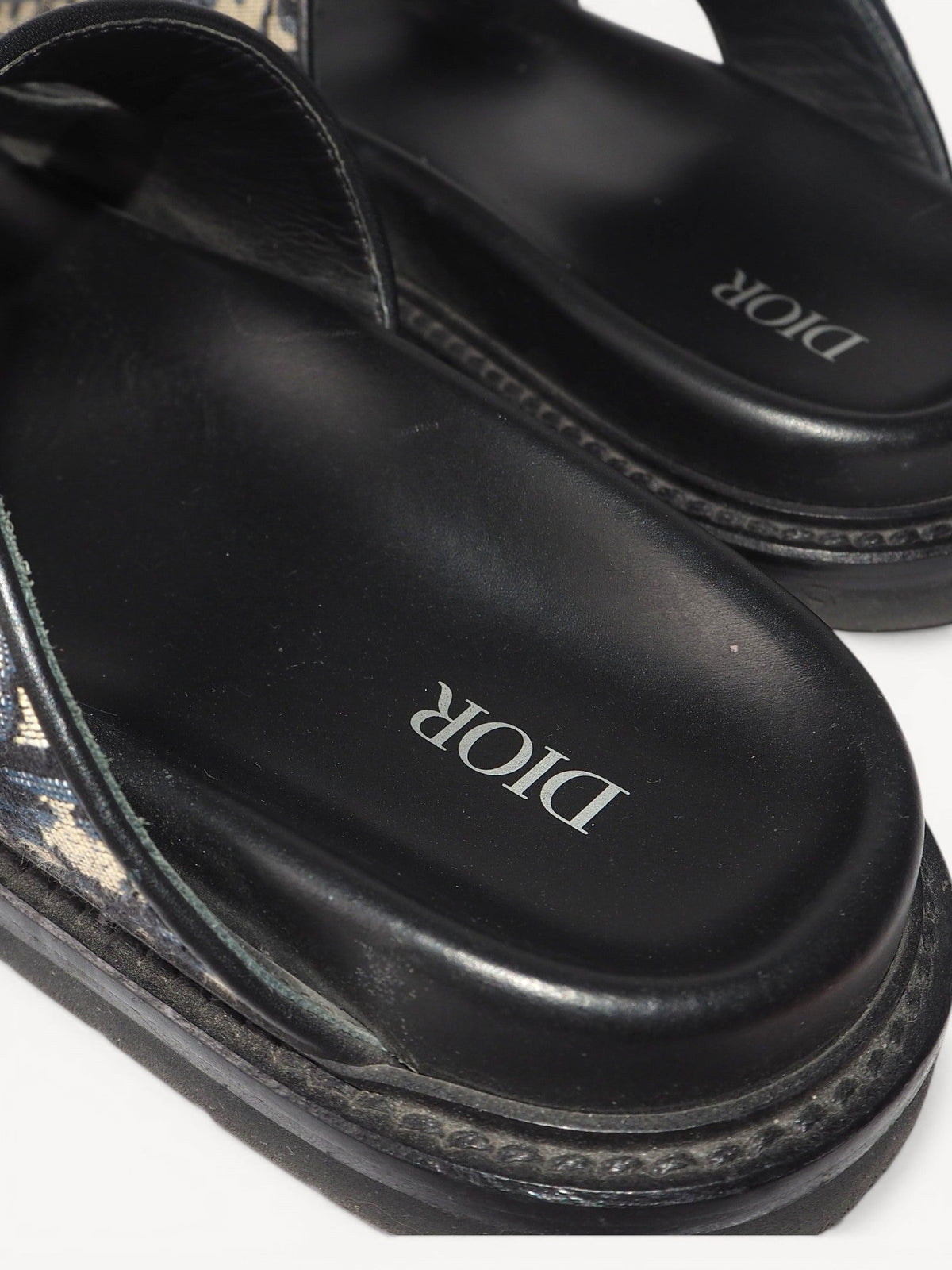 CHRISTIAN DIOR AQUA SANDALS - 41