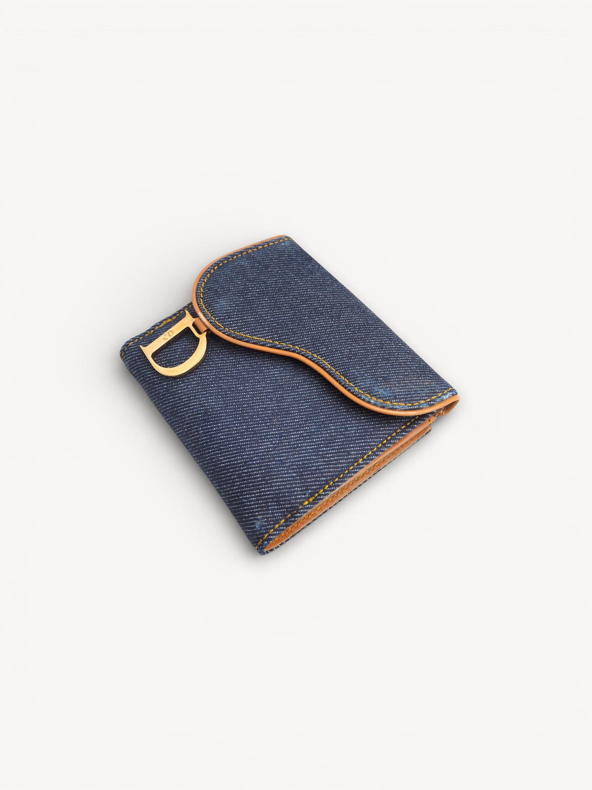 CHRISTIAN DIOR SADDLE WALLET