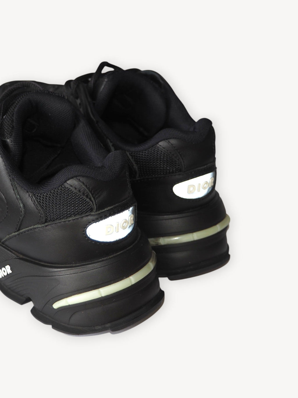 DIOR CD1 LT BLACK SNEAKERS - EU 40