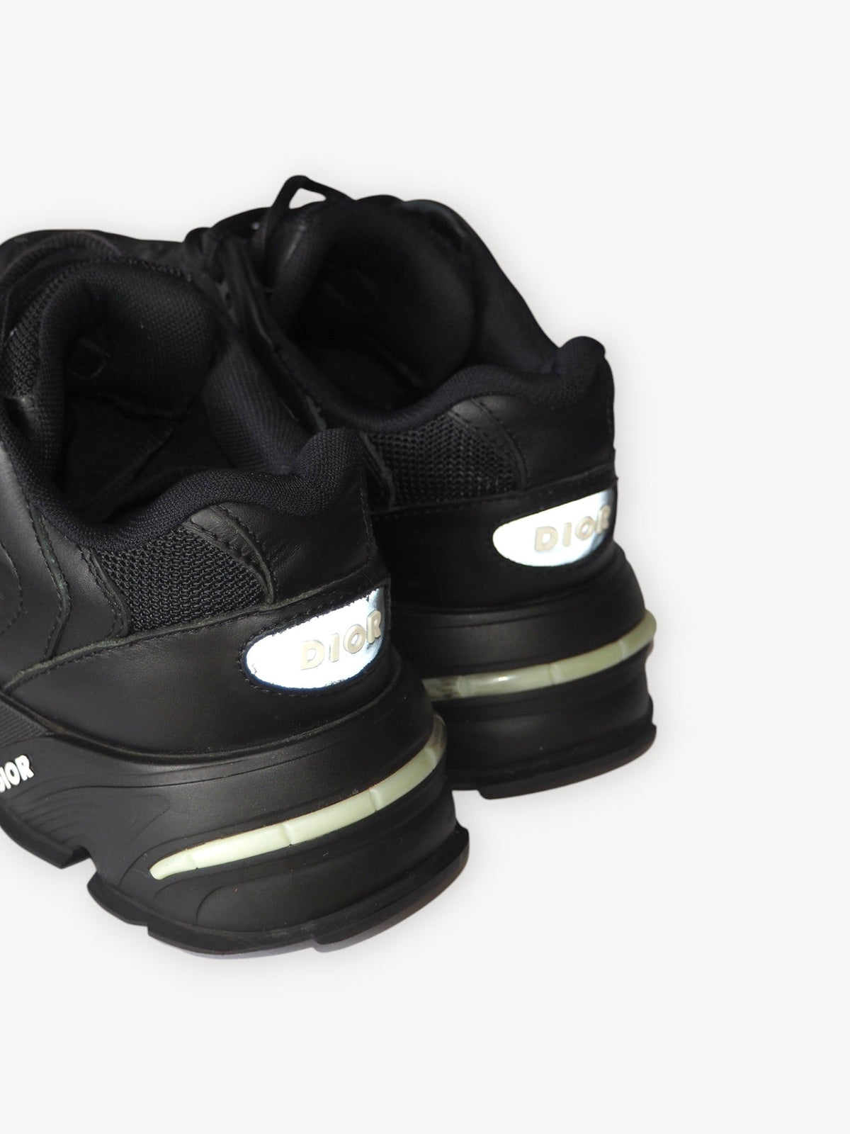 DIOR CD1 LT BLACK SNEAKERS - EU 40