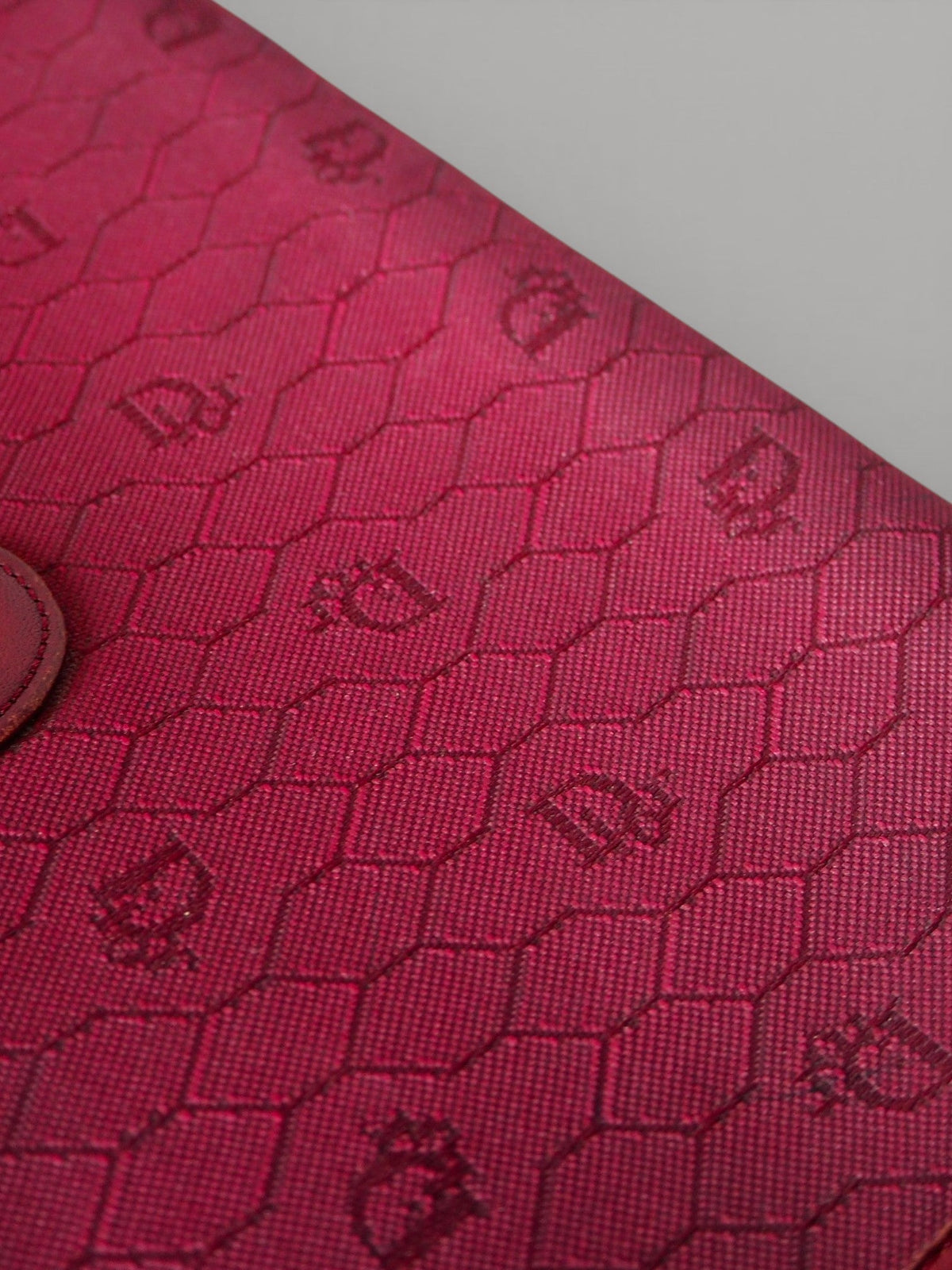 CHRISTIAN DIOR HONEYCOMB 2-WAY SHOULDER BAG