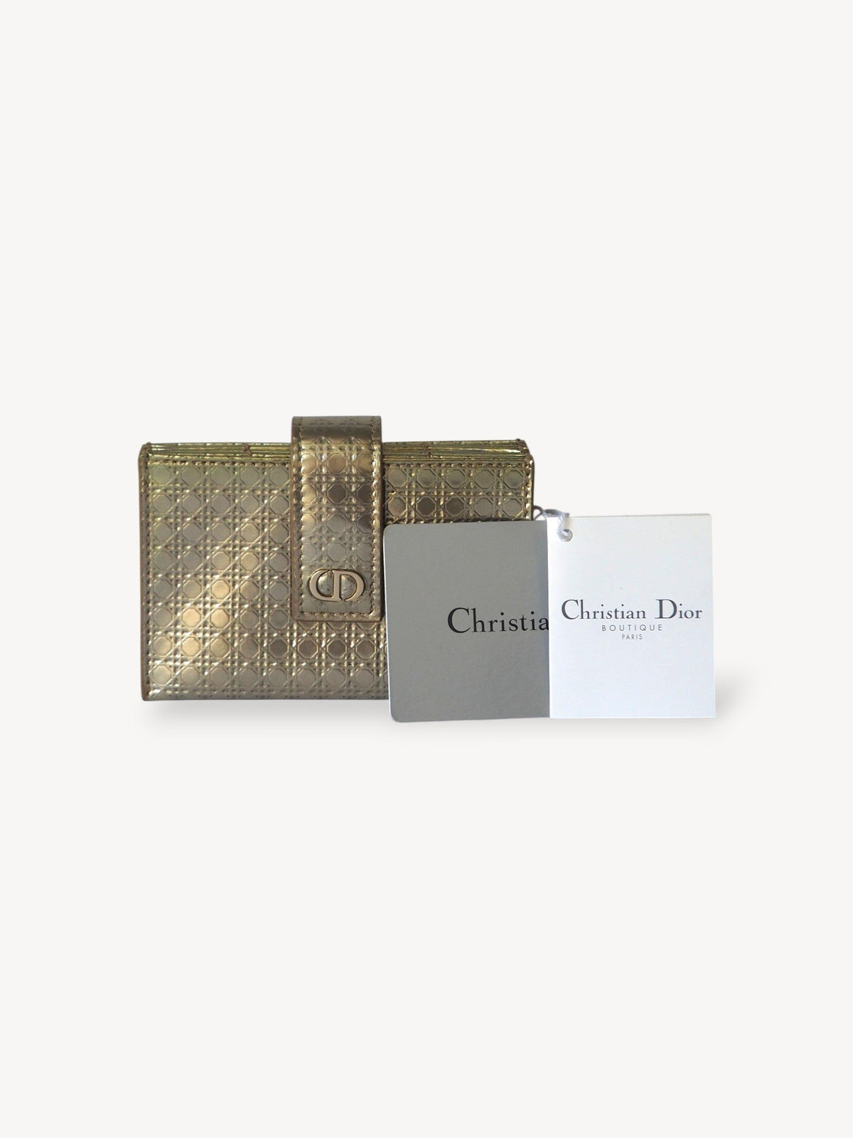 CHRISTIAN DIOR 30 MONTAIGNE CARD HOLDER