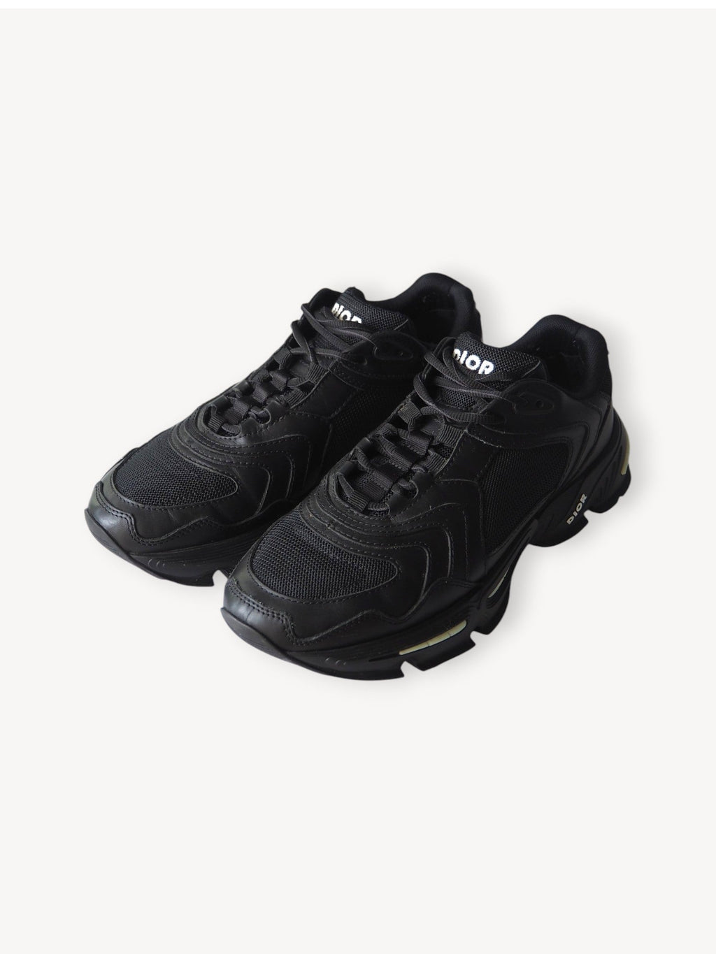 DIOR CD1 LT BLACK SNEAKERS - EU 40