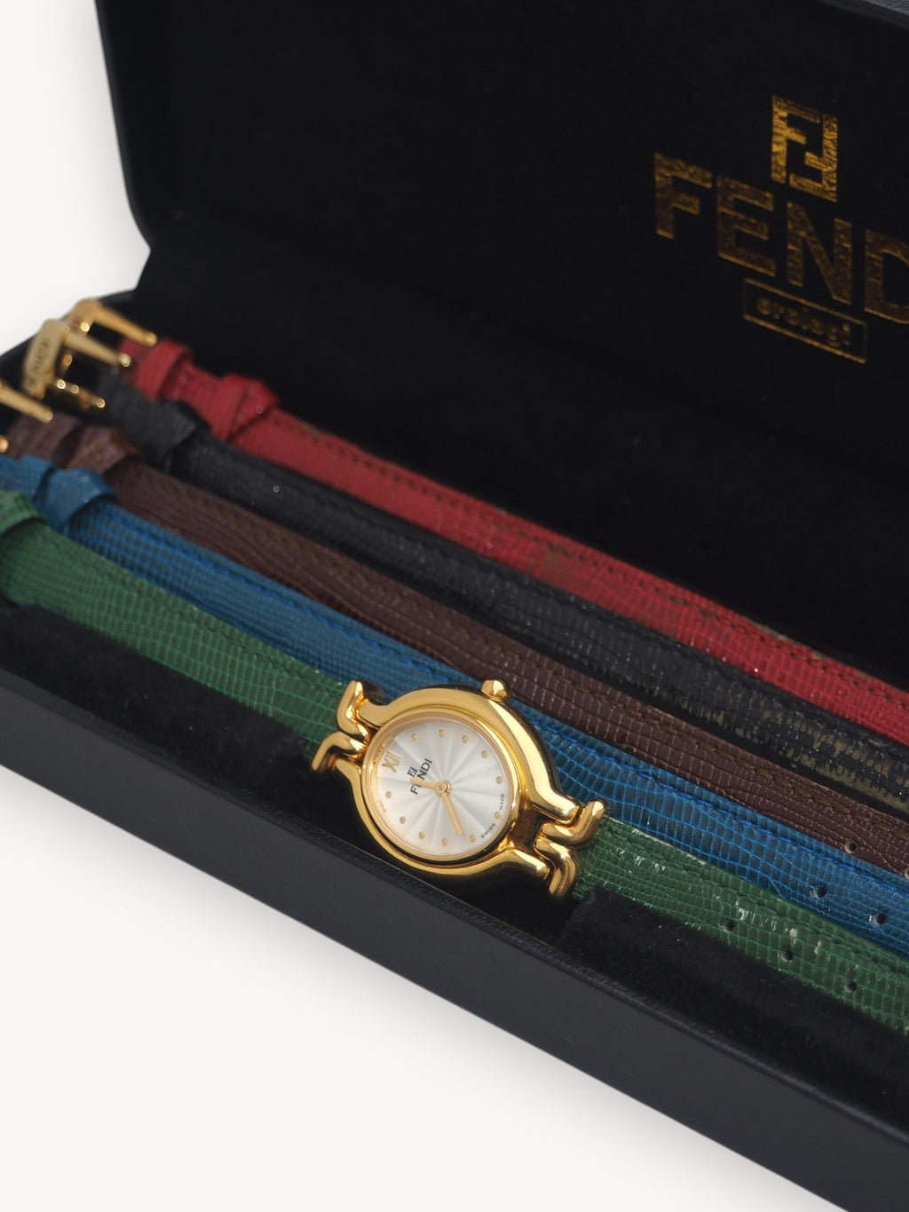 FENDI 640L INTERCHANGEABLE WRISTBAND WATCH