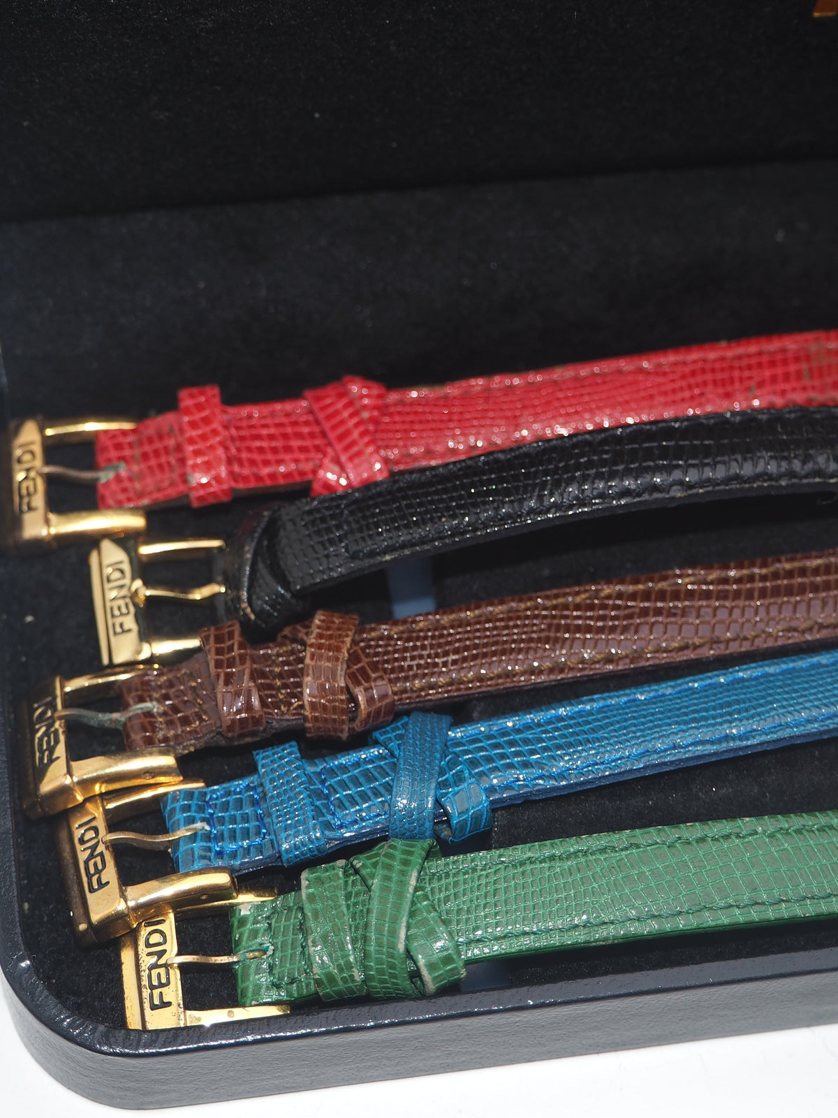 FENDI 640L INTERCHANGEABLE WRISTBAND WATCH