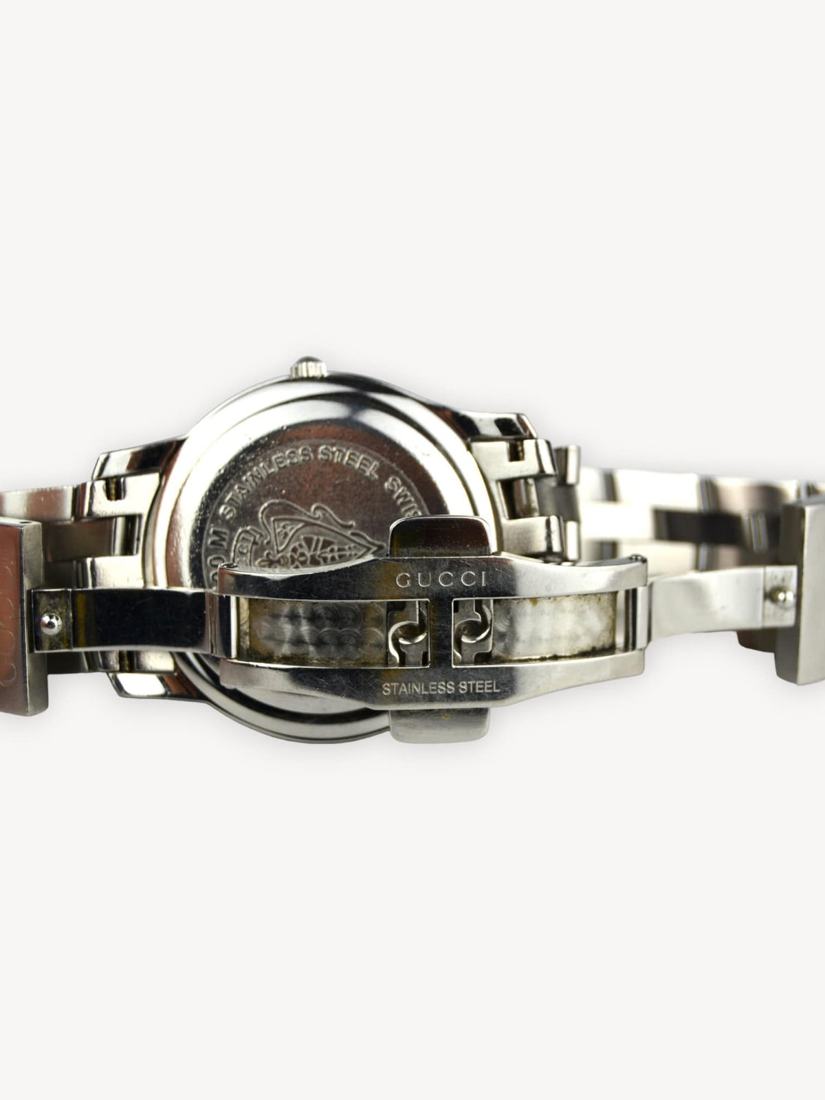 GUCCI 5500M WATCH SILVER