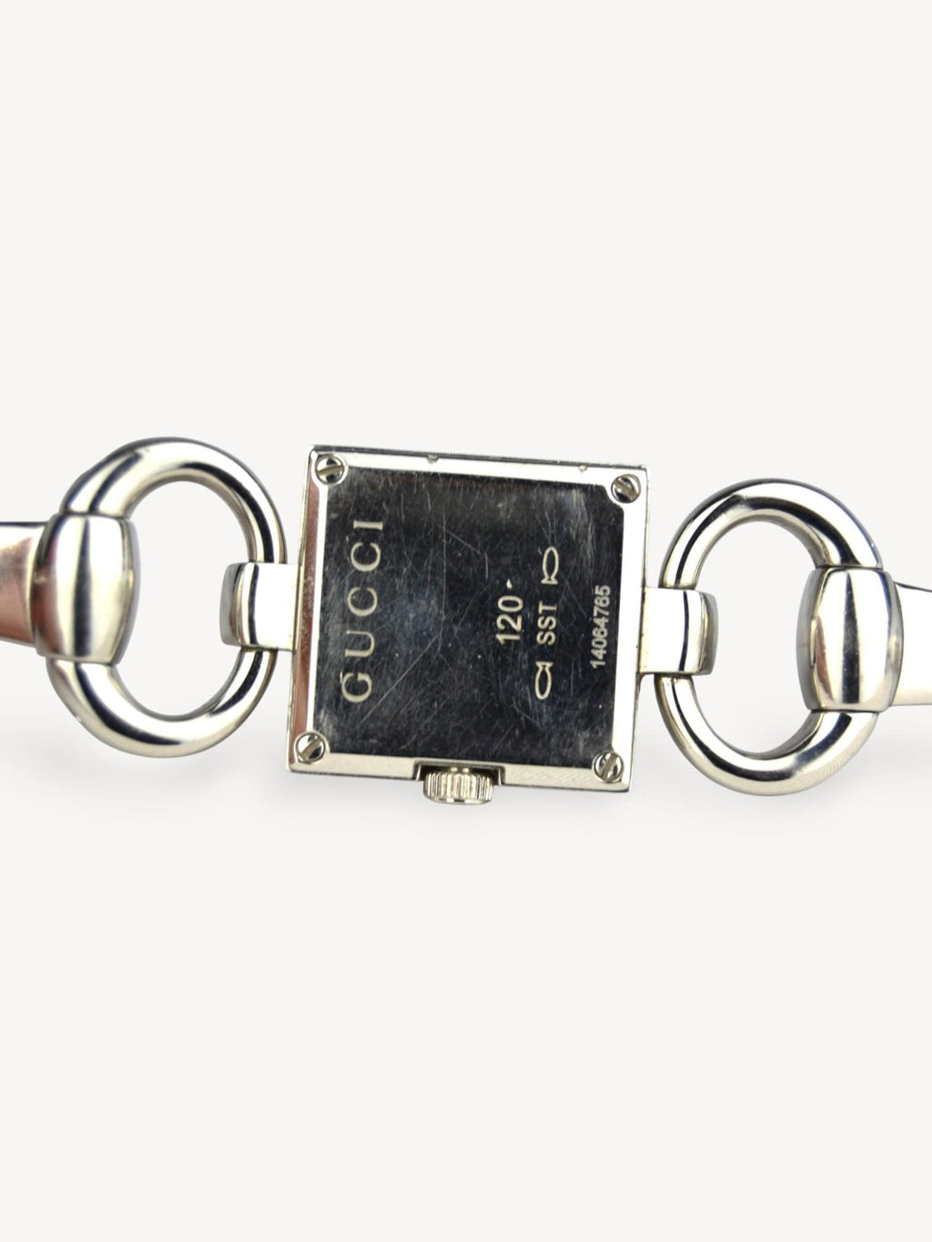 GUCCI 102 MOTHER OF PEARL GUCCISSIMA HORSEBIT WATCH