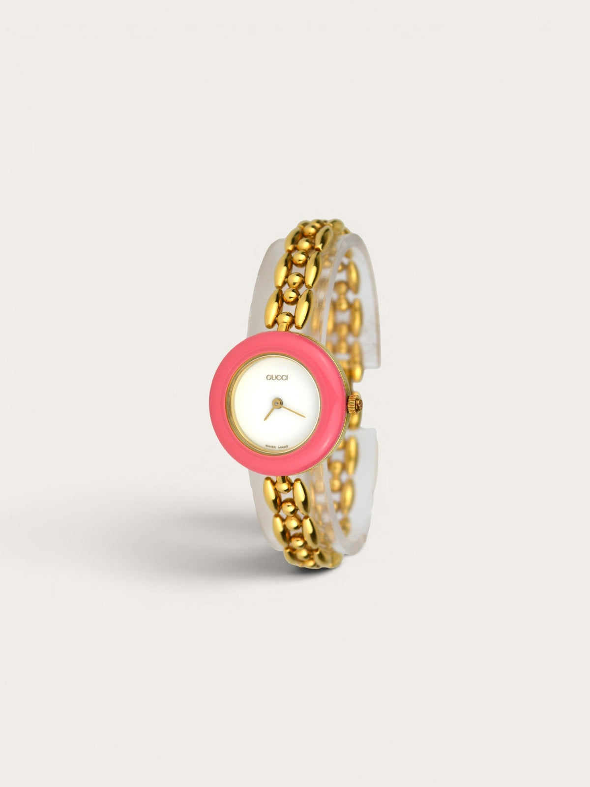 GUCCI INTERCHANGEABLE BEZEL WATCH