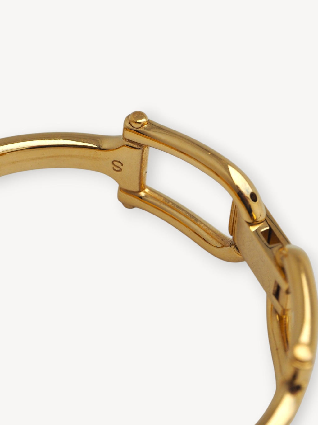 GUCCI 1500L HORSEBIT WATCH GOLD/BLACK